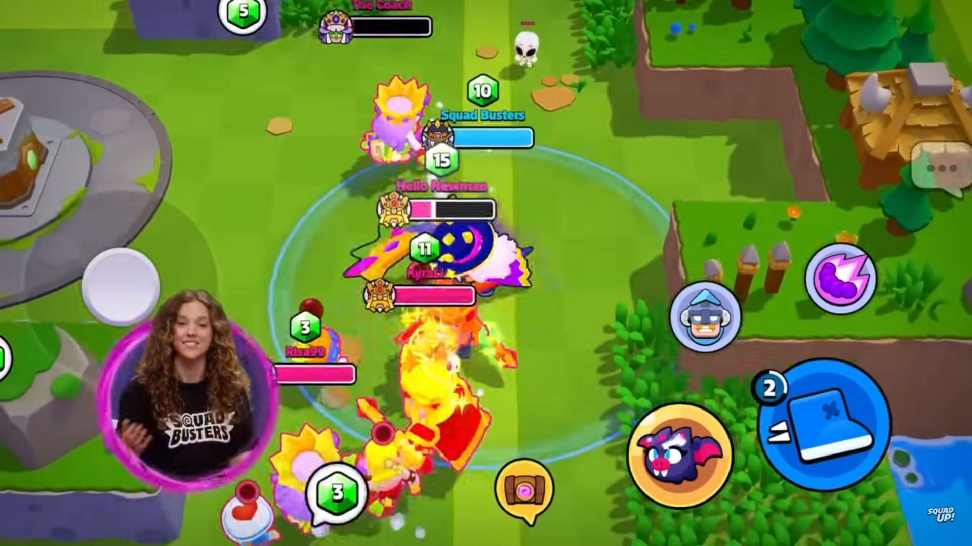 Mortis engaging in combat (Image via Supercell)